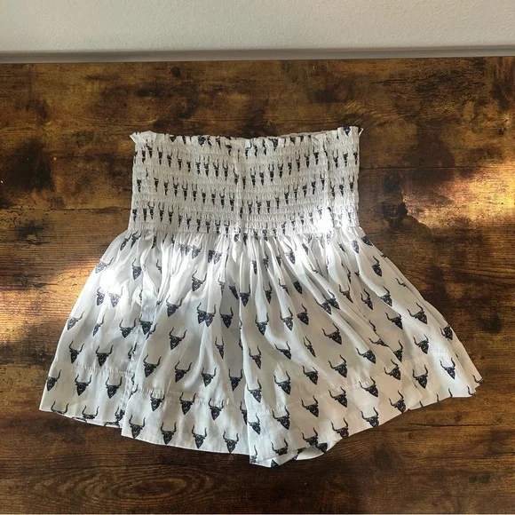 KOCH Erica Skirt in Longhorn Black and White